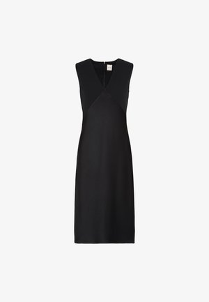 Calvin Klein, V NECK MIDI DRESS - Robe de soirée - black