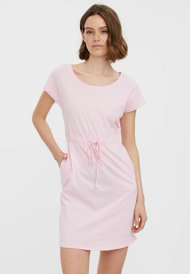 Damen Kleider | Vero Moda VMAPRIL SS SHORT GA NOOSEtuikleidroseate spoonbill/pink - AY97830 Damen Kleider | Vero Moda VMAPRIL SS SHORT GA NOOSEtuikleidroseate spoonbill/pink - AY97830