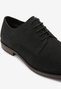 Next LEATHER DERBY SHOES - Snörskor - black