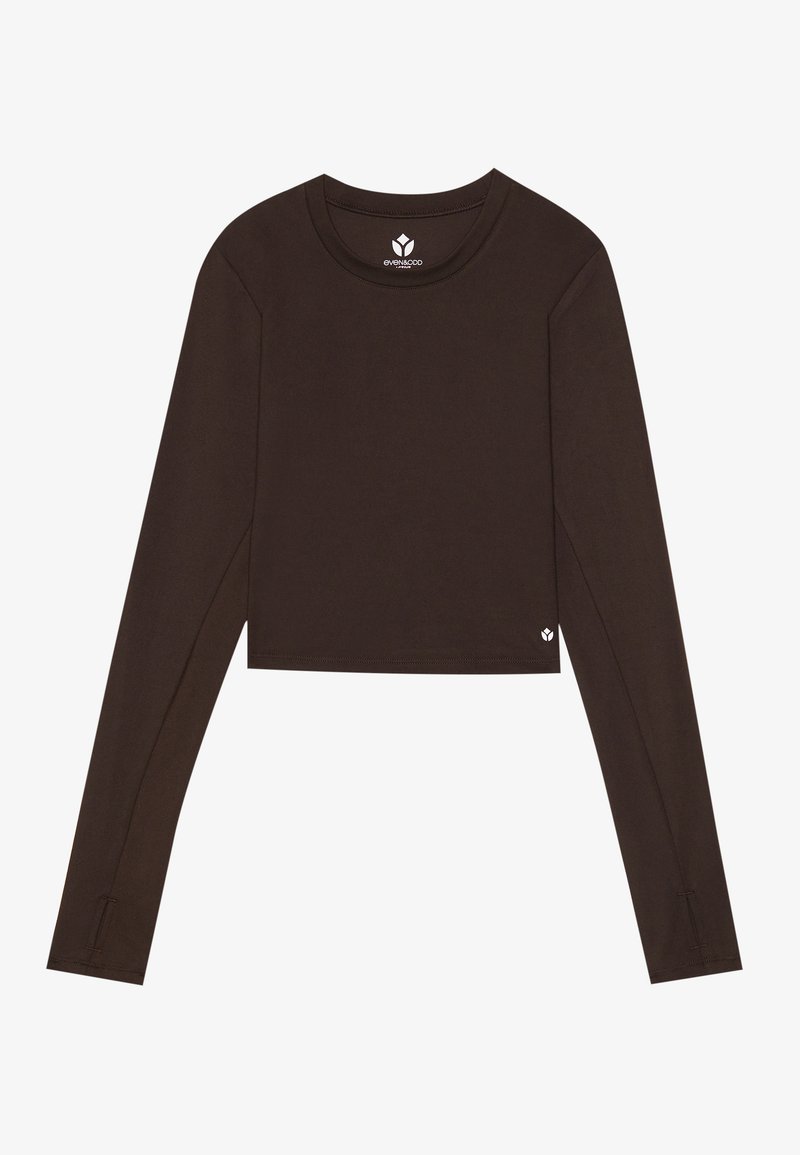 Even&Odd active Longsleeve donkerbruin Even&Odd active Longsleeve donkerbruin