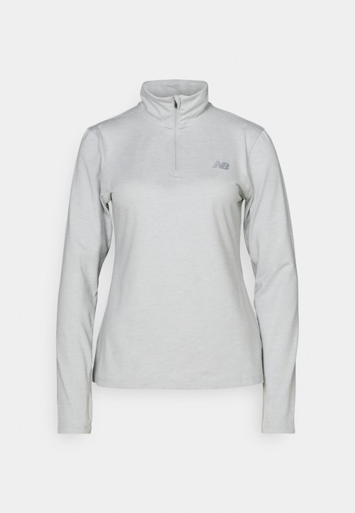 New Balance ESSENTIALS ZIP - Long-sleeved top - ash heather — foto 6