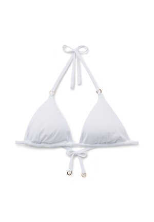Calzedonia, PREMIUM FIT TRIANGLE - Bikinitop - white