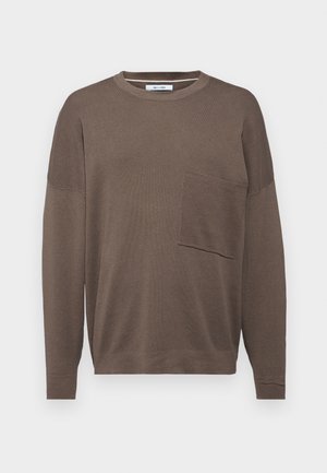 Only & Sons, ONSLAMAI POCKET - Pullover - desert taupe