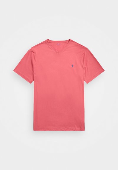 Polo Ralph Lauren Big & Tall JERSEY V-NECK T-SHIRT - Navadna majica - adirondack berry