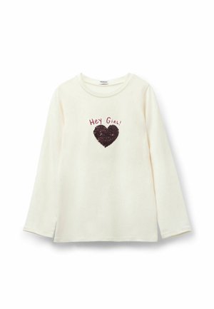 T-shirt à manches longues - ivory