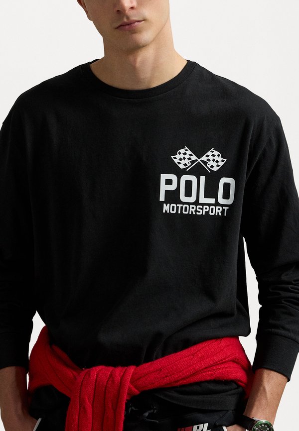 Classic Fit Slub Jersey Graphic T-Shirt - Long sleeved top4