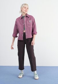 KAVU PERI - Tygbyxor - coffee