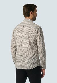 NO EXCESS WITH GRAPHIC PATTERN - STYLISH FOR WINTER - Overhemd - aubergine