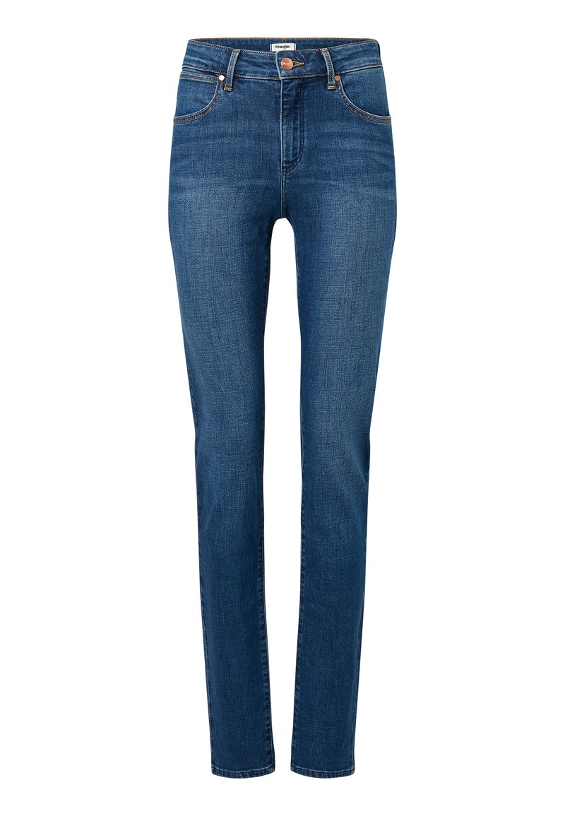 Wrangler Slim fit jeans lichtblauw gemêleerd Wrangler Slim fit jeans lichtblauw gemêleerd