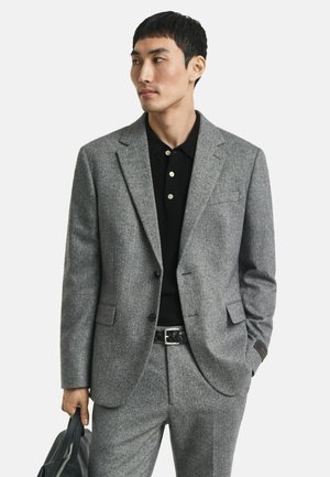 HERRINGBONE  - Anzugsakko - antracit melange