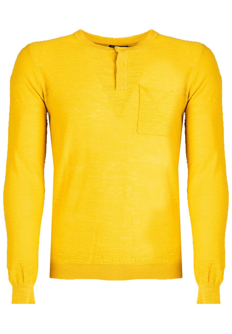 Herren Strickjacken | Antony Morato Strickpullover gelb - KP84970 Herren Strickjacken | Antony Morato Strickpullover gelb - KP84970