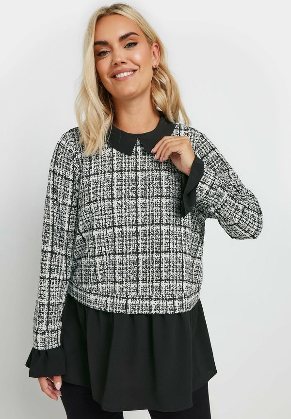 CHECK 2-IN-1  - Bluse