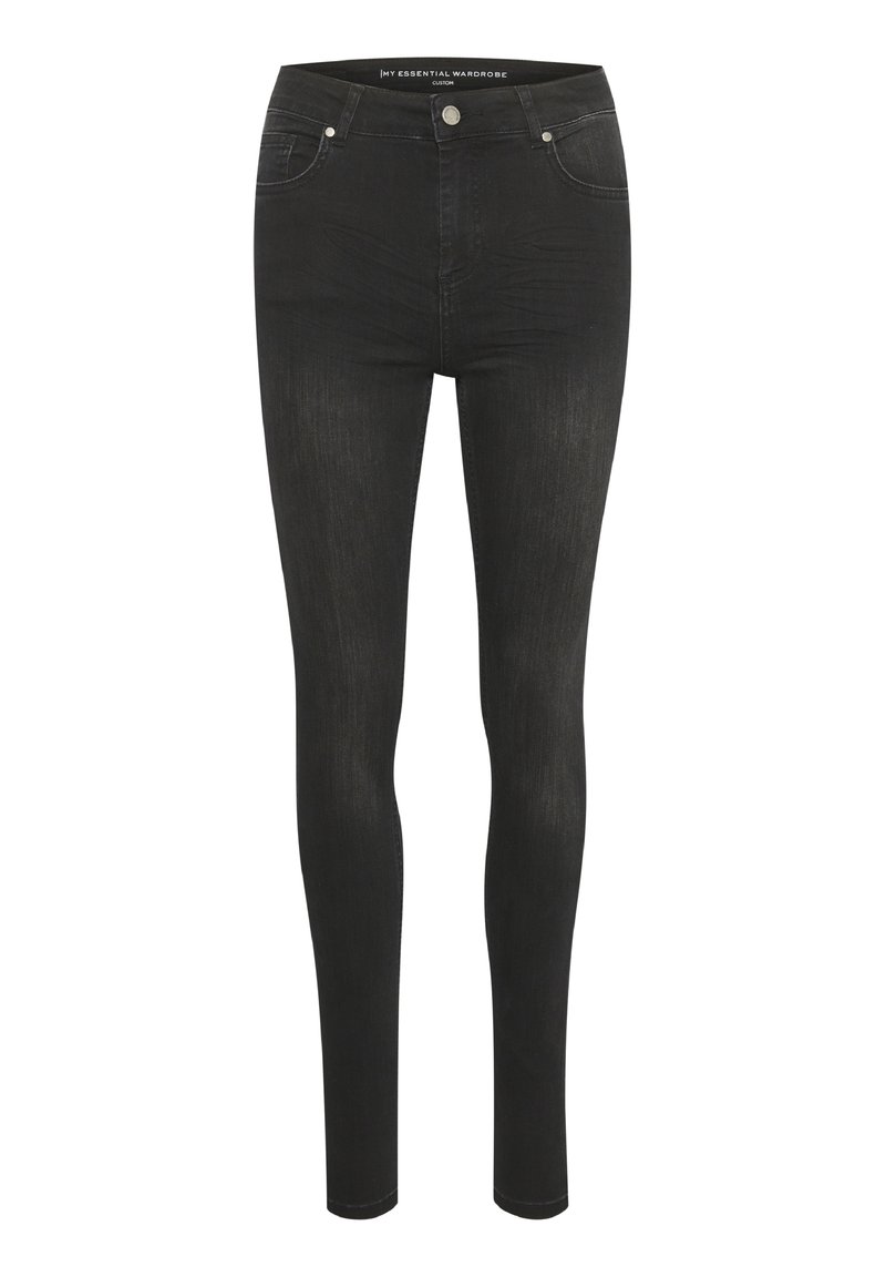 My Essential Wardrobe Slim fit jeans zwart