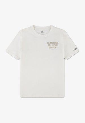 Converse, FADED TEE - T-shirt con stampa - egret
