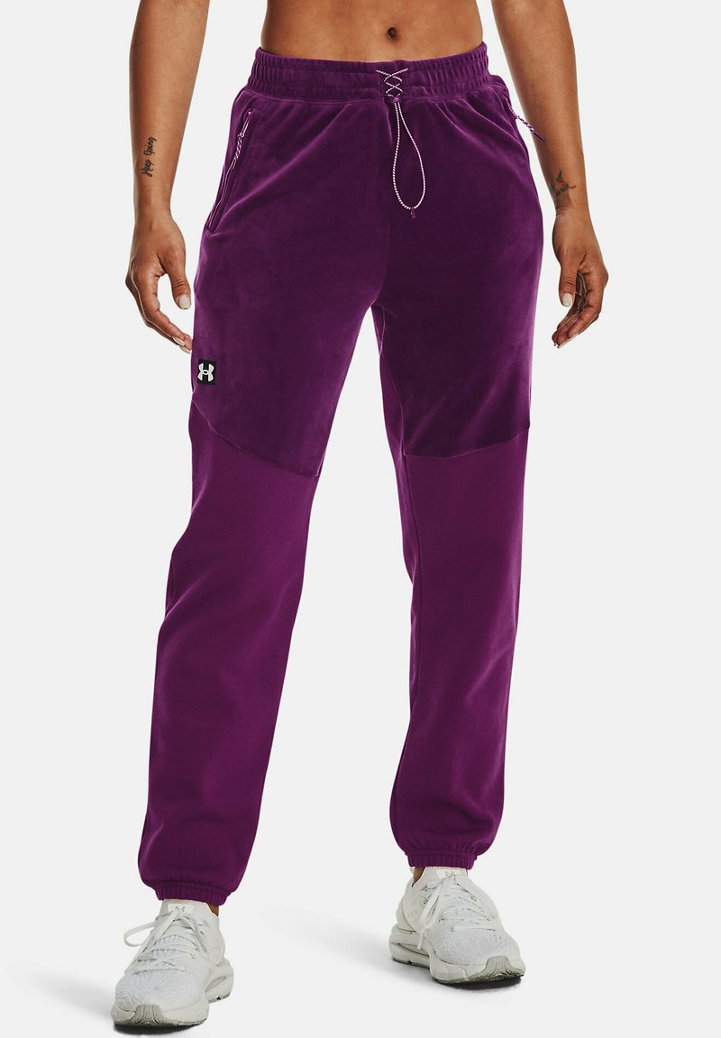 Under Armour UA JOURNEY Tracksuit bottoms rivalry/purple Zalando