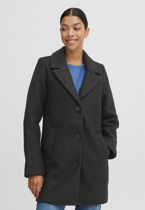 Classic coat - schwarz-2