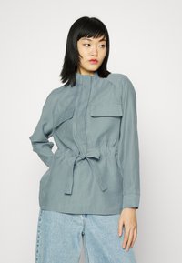 YAS YASCASSIE TIE - Blusa - turquoise