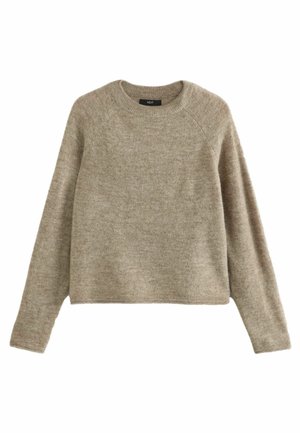 SOFT TOUCH CREW NECK  - Neule - neutral mole