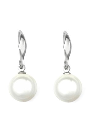 POLIERT - Boucles d'oreilles - silberfarben poliert