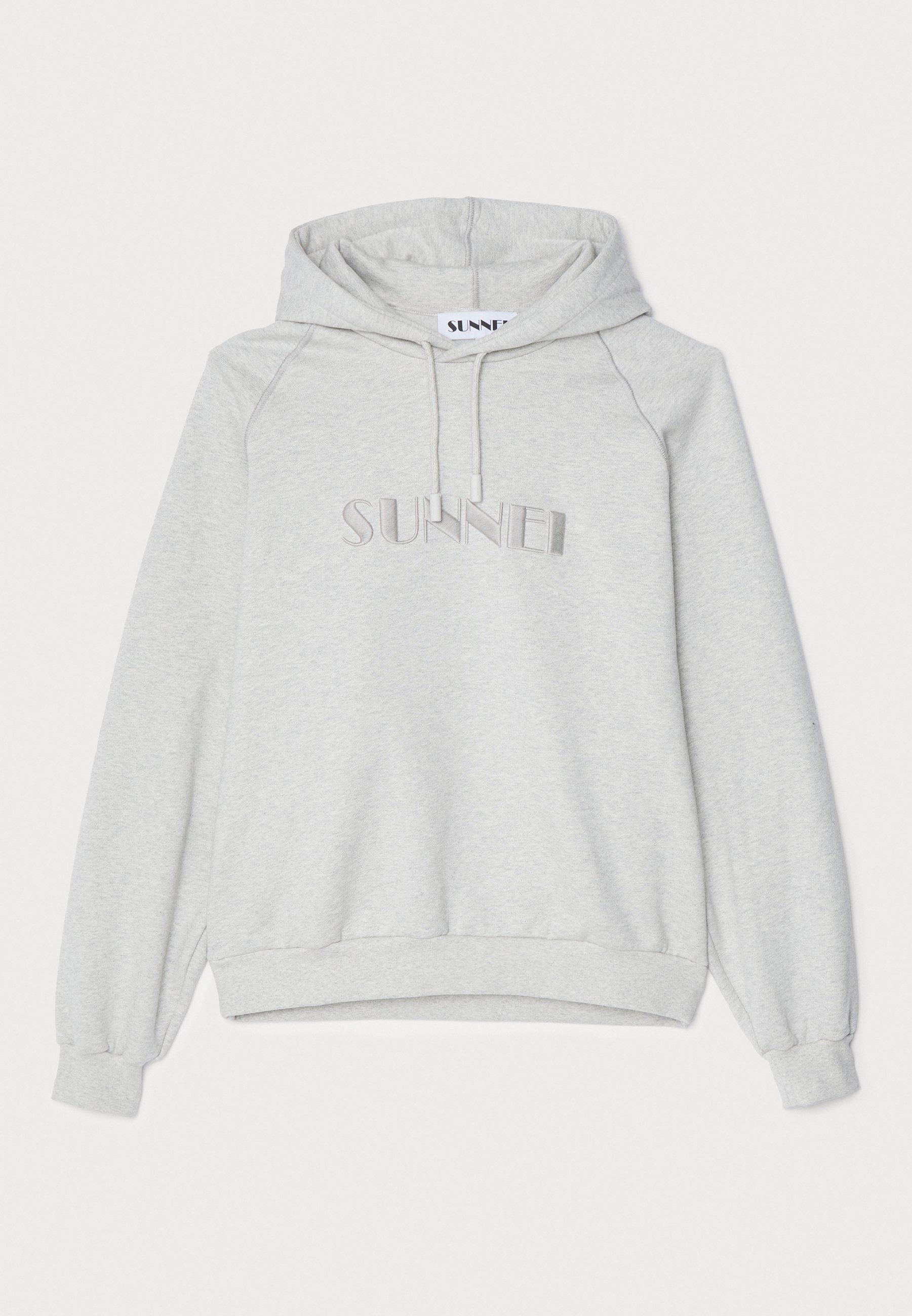 SUNNEI｜HOODIES/SWEATS (HOODIE BIG LOGO EMBROIDERED (MRT Sunnei HOODIE BIG LOGO EMBROIDERY UNISEX - Hoodie - light