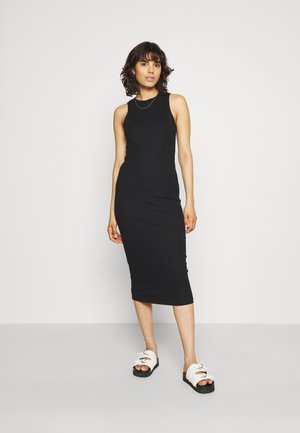 VMLAVENDER CALF DRESS - Pouzdrové šaty - black