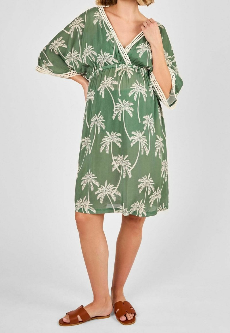 JoJo Maman Bb Day dress - green - (Pre-owned) - Zalando.ie