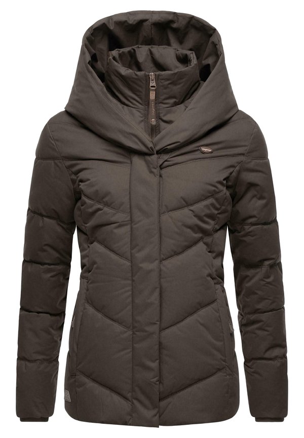 Winterjacke - dark choco