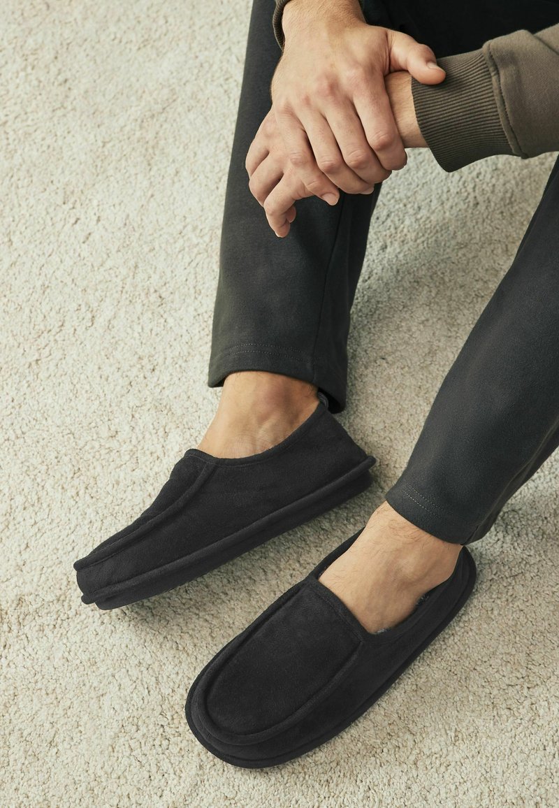 Next REGULAR FIT - Papuče - black