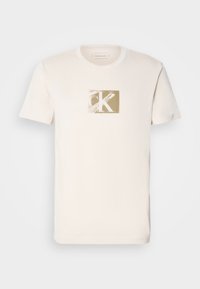SMALL BOX TEE - Print T-shirt - moonbeam
