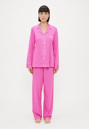 NOTCH COLLAR PAJAMA - Pyjama - pink