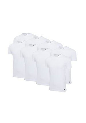 CREW NECK 8ER PACK - Unterhemd/-shirt - white