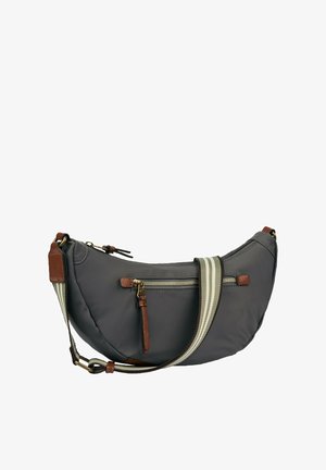 camel active MIT VERSTELLBAREM SCH - Skuldertasker - dark grey