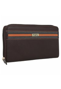 mano DON LEONARDO RFID 18 CM - Portemonnee - dunkelbraun
