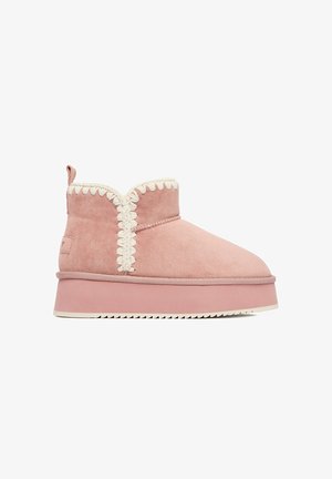 Roxy, ROXY SNOW BOOTS WOMEN'S PINK CEO-HY9988-3 - Vinterstøvler - pink