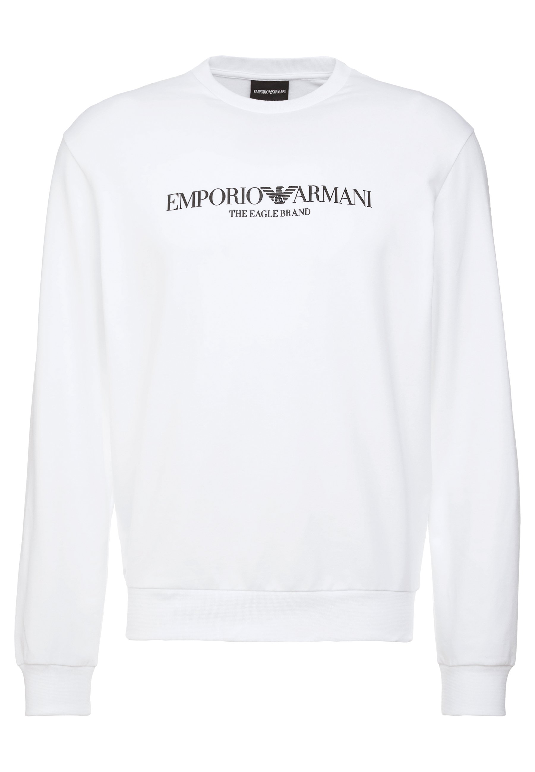 emporio armani hoodie white