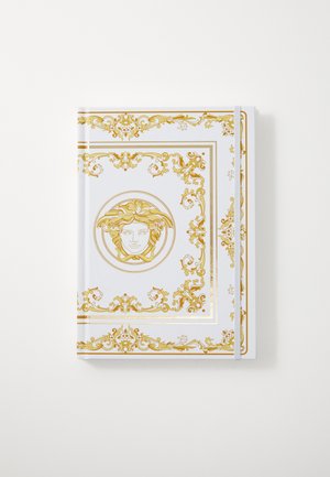 Versace NOTEBOOK MEDUSA GALA - Märkmik - white/gold-coloured