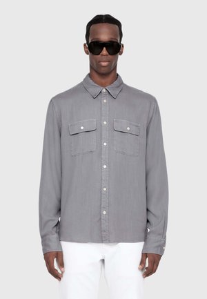 AllSaints, BOND LS SHIRT . - Shirt - cloud grey