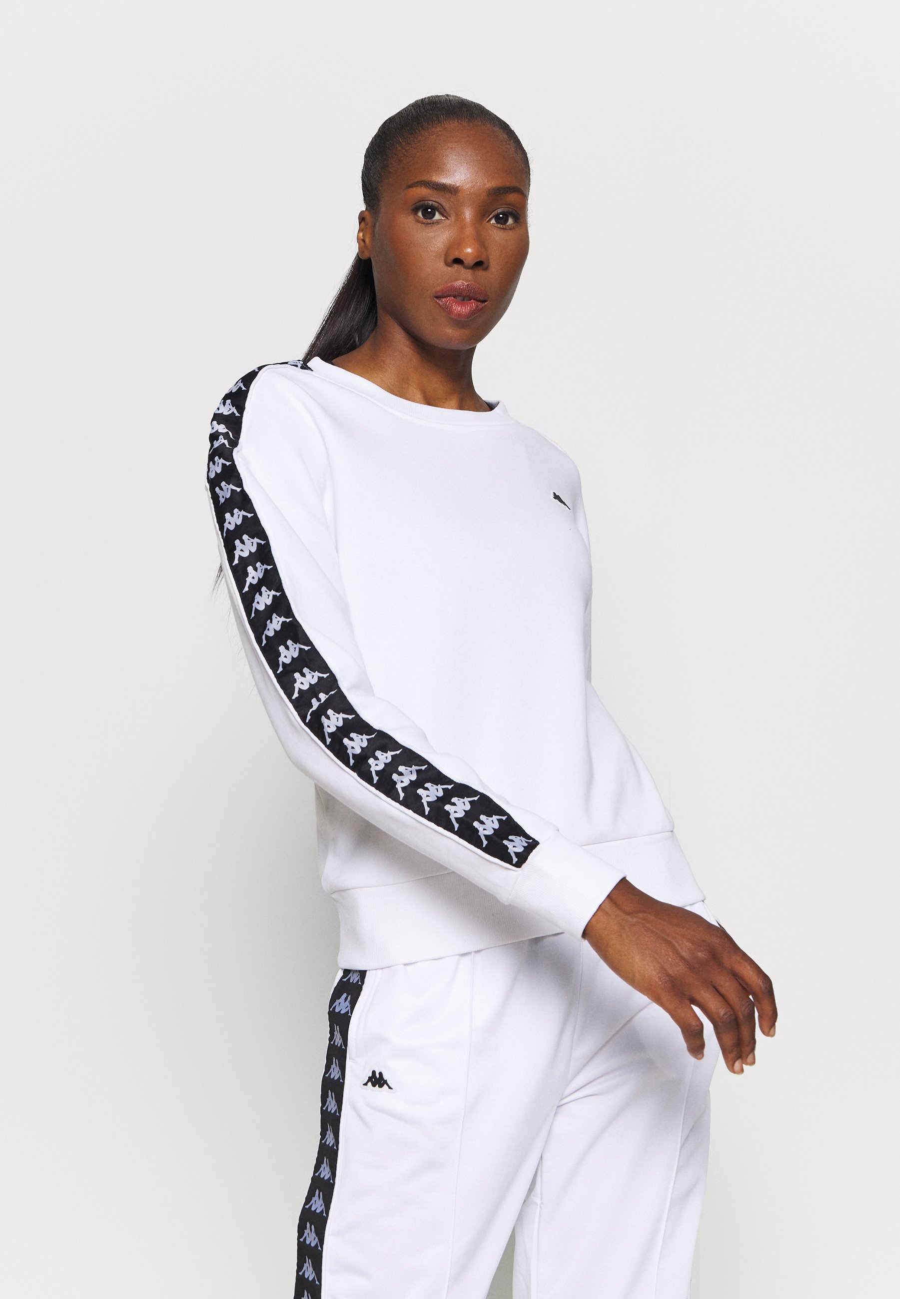white kappa sweatshirt