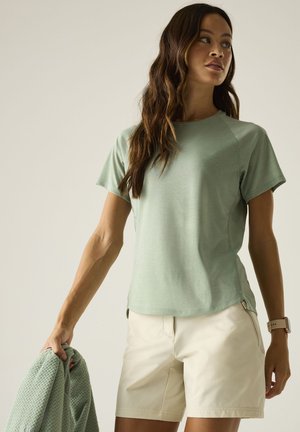 Dare 2B DARE 2B NIMBLE SHORT SLEEVE ACTIVE T-SHIRT T-SHIRTS - Camiseta deportiva - glaciergreen