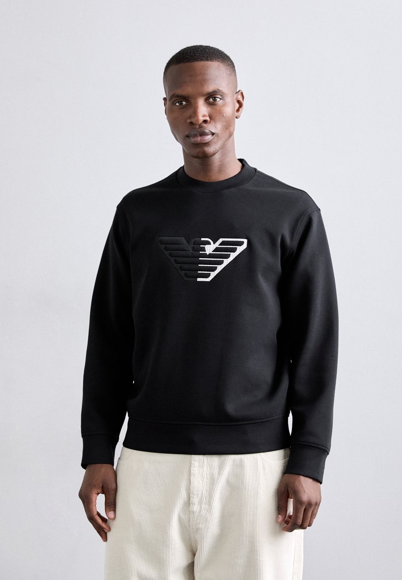 Emporio Armani FELPA - Sweatshirt - nero