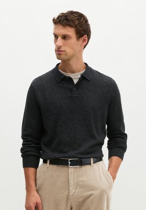 Marc O'Polo, Long sleeved top - dark grey melange