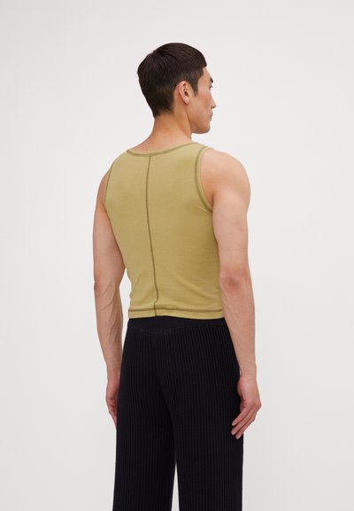 Dhruv Kapoor PANELED TANK UNISEX - Tops - green