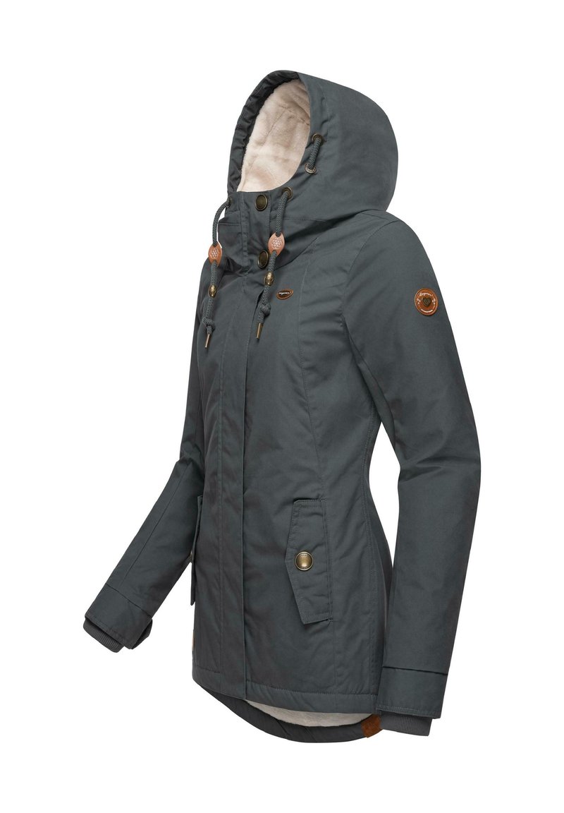 Ragwear MONADE Winterjacke dark grey/dunkelgrau-meliert Zalando
