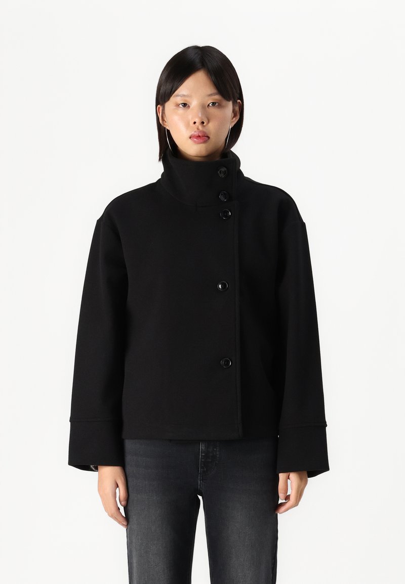 Gina Tricot SHORT JACKET - Casaco leve - black