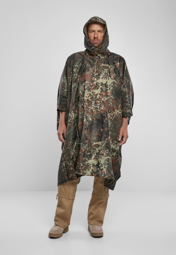 PONCHO - Regenjacke / wasserabweisende Jacke - flecktarn