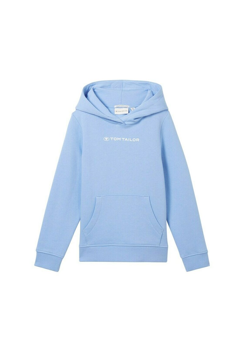 TOM TAILOR STRICK - Hoodie - calm blue