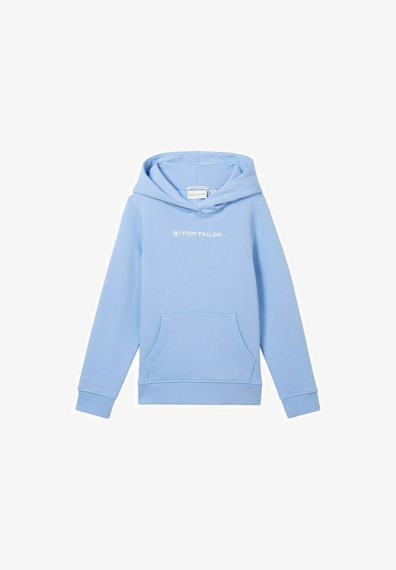 TOM TAILOR STRICK - Hoodie - calm blue