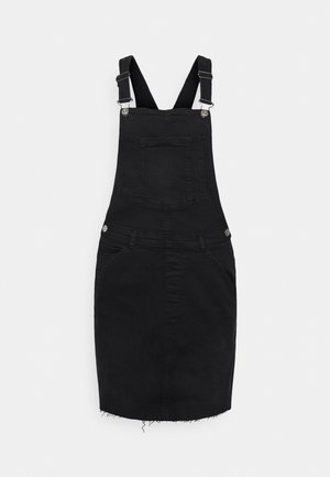 Denim dress - black