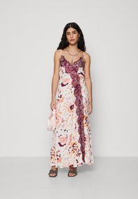 YAS Petite YASTHENA STRAP ANKLE DRESS - Maksi suknelė - cream pink
