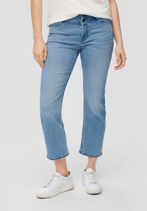 KAROLIN MIT SATTELBUND - Slim fit jeans - blau